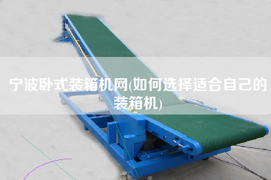 寧波臥式裝箱機(jī)網(wǎng)(如何選擇適合自己的裝箱機(jī)) 寧波臥式裝箱機(jī)網(wǎng)(如何選擇適合自己的裝箱機(jī))